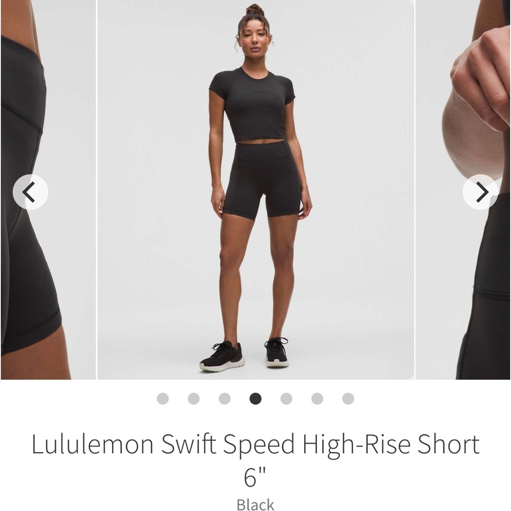 Lululemon Swift Speed High-Rise Short 6"
